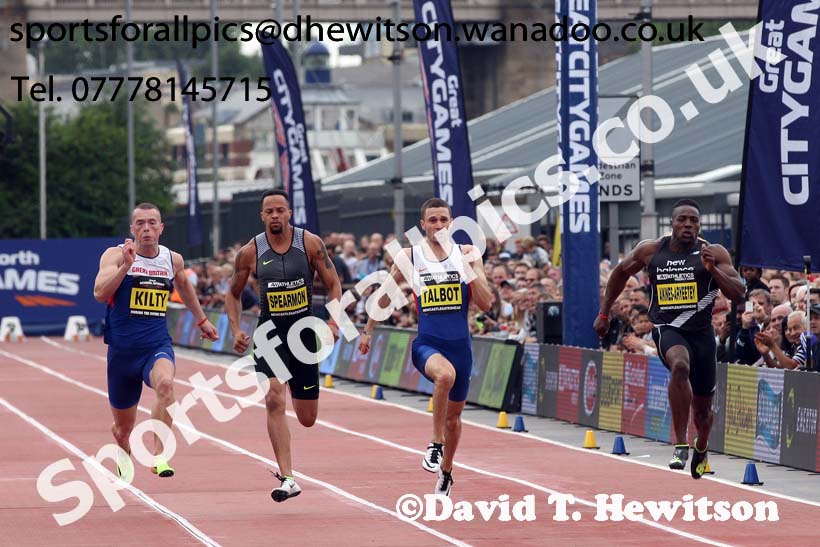 Mens 150 metres, The Great North CityGames. Photos: David T. Hewitson/Sports for All Pics
